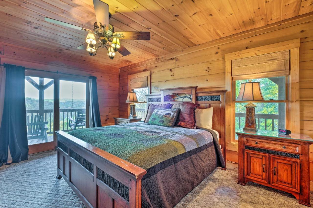 Pigeon Forge Cabin With Brand New Hot Tub And Views! Sevierville Exterior foto